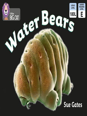 cover image of Collins Big Cat – Water Bears
